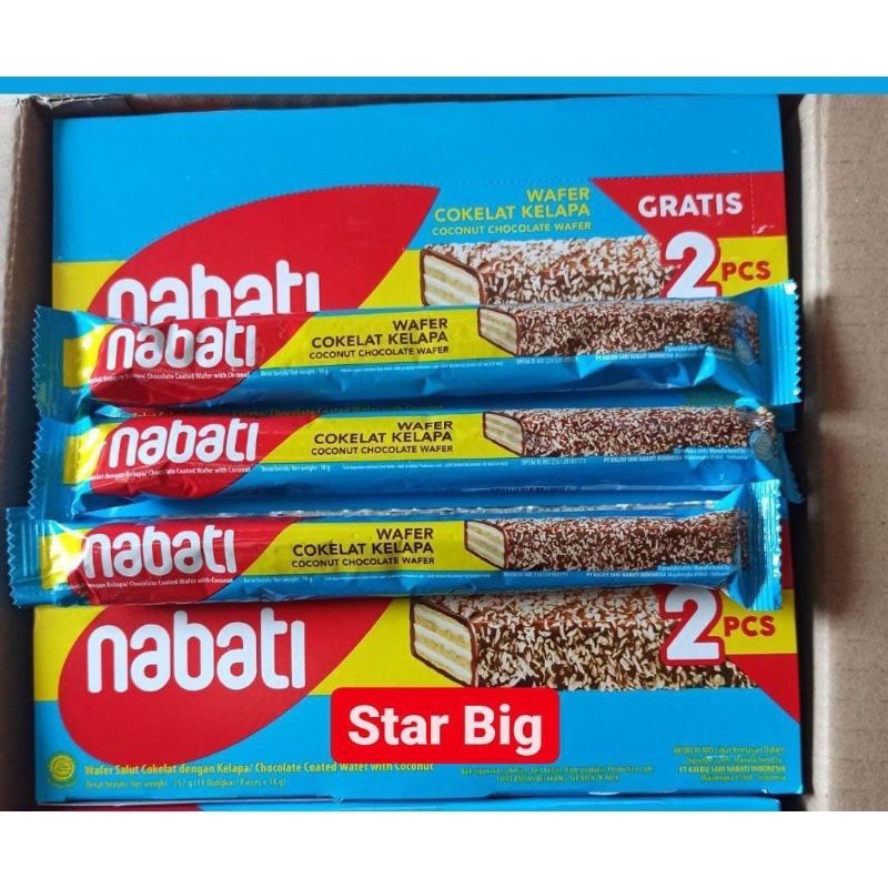 Jual Nabati Wafer Coklat Kelapa | Shopee Indonesia