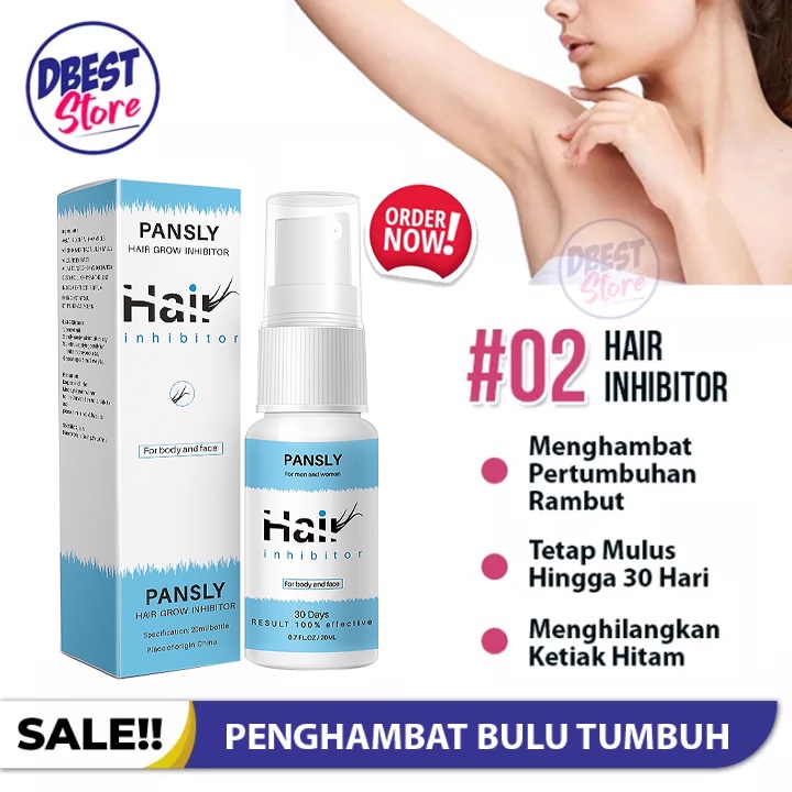 Jual Penghambat bulu Tumbuh PANSLY Hair Removal SPRAY PANSLY Growth