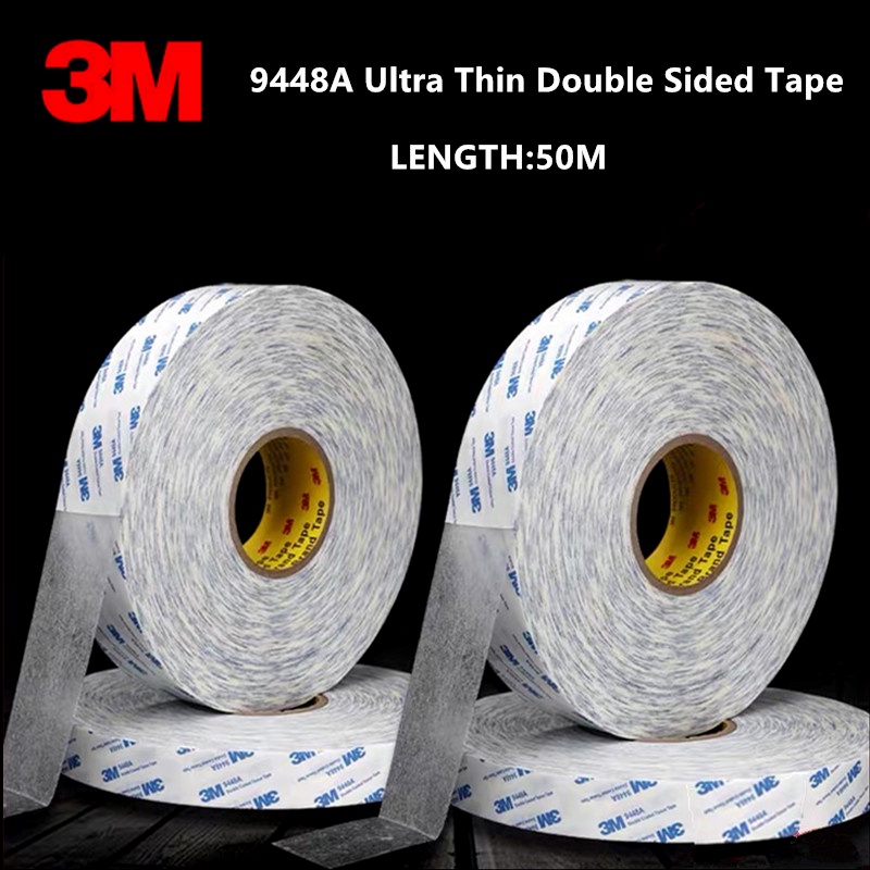 Jual 3M Double Sided Adhesive Strong Sticky Tape For 5Mm 8Mm 12Mm 15Mm 20Mm 30Mm 50M Length Phone Screen | Shopee Indonesia