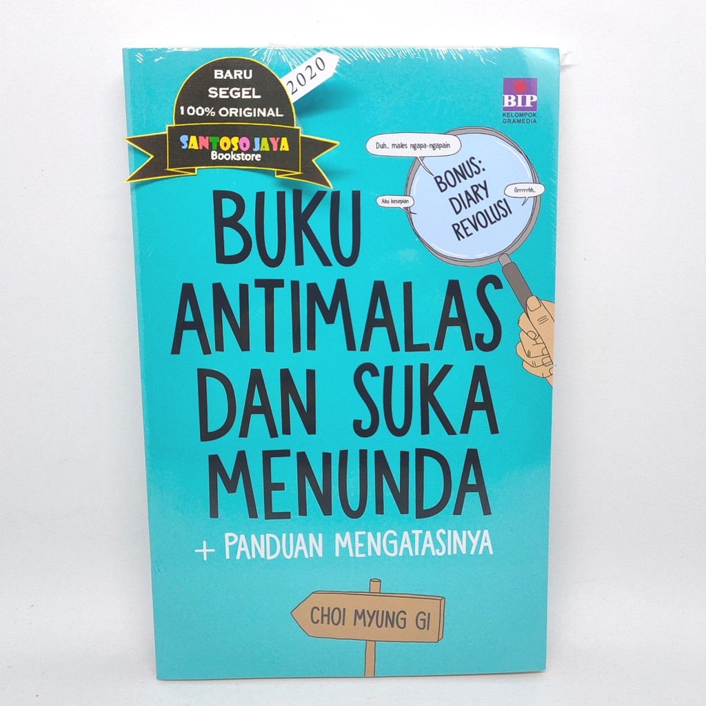 Buku Antimalas Dan Suka Menunda + Panduan Mengatasinya by