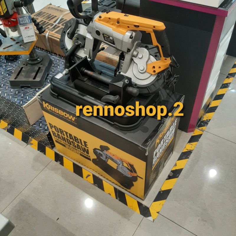 Jual KRISBOW PORTABEL METAL BANDSAW 5 INCH 1100W 220V Shopee Indonesia