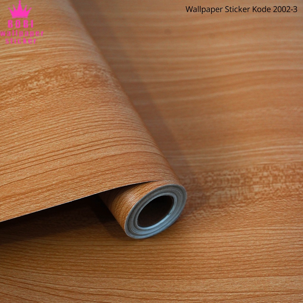 Jual Wallpaper Sticker Motif Kayu 20023 / Wallpaper New / Ukuran