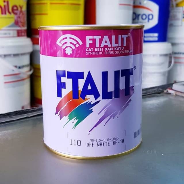 Cat minyak Ftalit Kansai paint kayu / besi 1 kg bagus putih white | Shopee  Indonesia