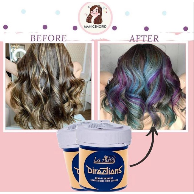 colore semipermanente 2023 Jual La Riche Directions - Purple Series Semi-Permanent Cat Rambut Import Uk Indonesia|Shopee Indonesia