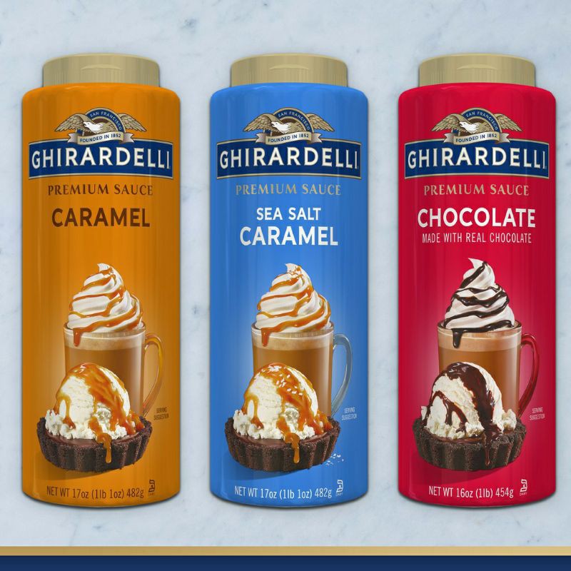 Jual Ghirardelli Chocolate Premium Sauce SEA SALT CARAMEL CHOCOLATE