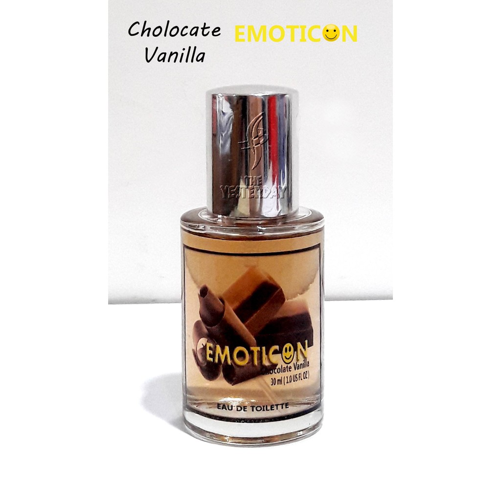 Jual Parfum Chocolate Vanilla By Emoticon | Shopee Indonesia