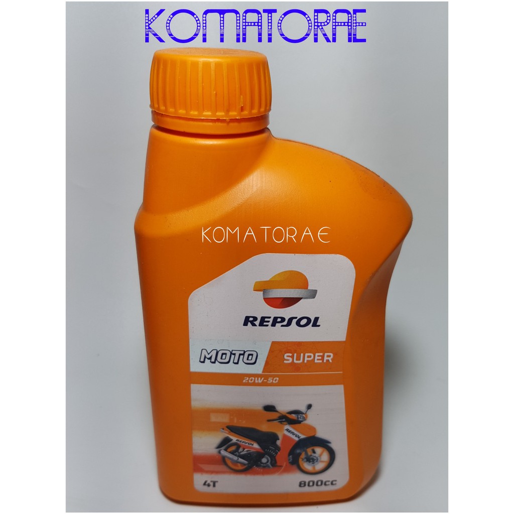OLI MESIN REPSOL MOTO SUPER 20W 50 4T 0.8L ORIGINAL PRODUCT Shopee Indonesia