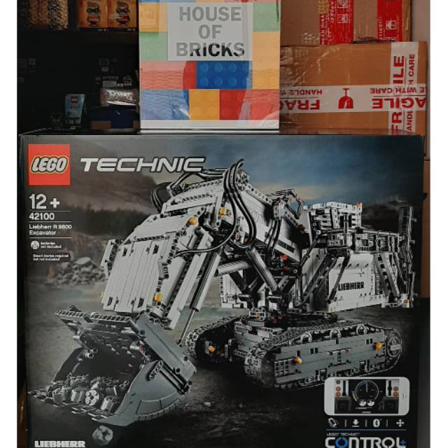 Jual Lego 42100 Technic Liebherr R 9800 Excavator | Shopee Indonesia