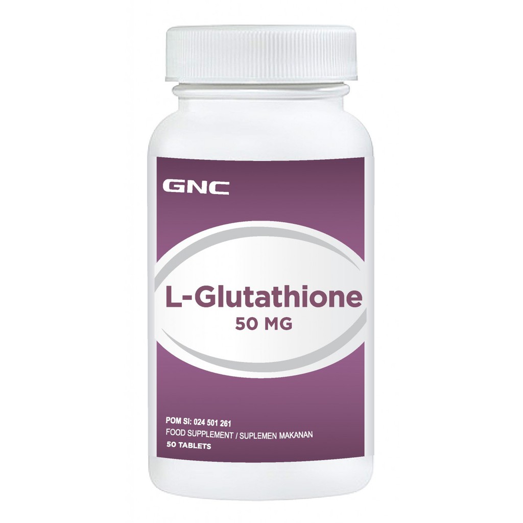 LGlutathione GNC 50 Tablet/ Pengiriman khusus via JNE