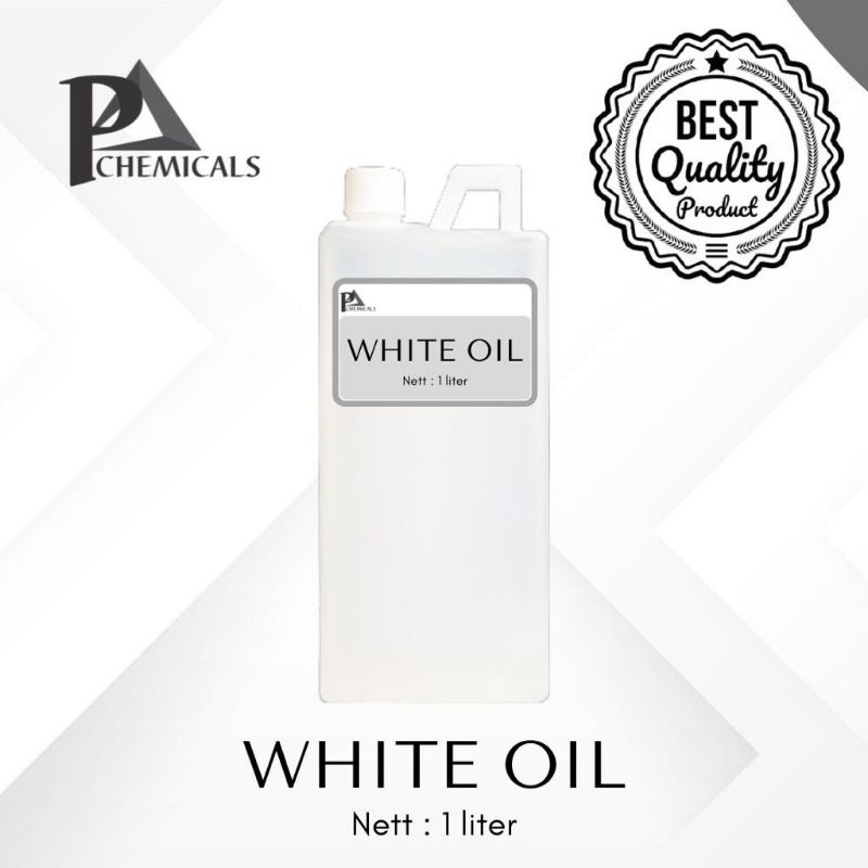 Jual WHITE OIL / PURE WHITE OIL / MINERAL OIL / PARAFIN OIL 1 LITER