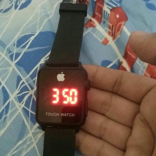 JAM TANGAN IPHONE WATCH STRAP RUBBER(FREE BATERAI CADANGAN) Shopee Indonesia