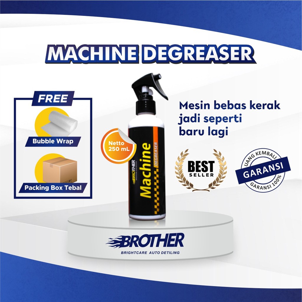 Mobil Pembersih Kerak Mesin Semprot / Penghilang Karat Mesin Body Mobil by Brother 250ml