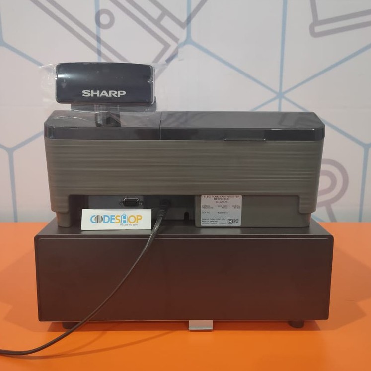 Cash Register/Mesin Kasir SHARP XE A 207 (B/W) Shopee Indonesia