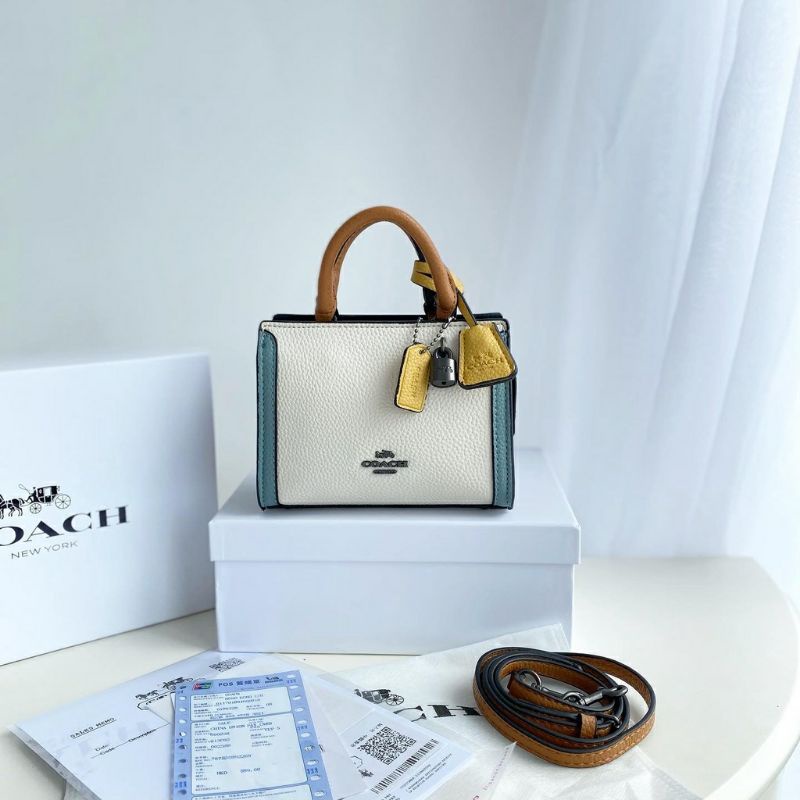 Jual COACH MICRO ZOE COLORBLOCK TAS COACH MICRO ZOE