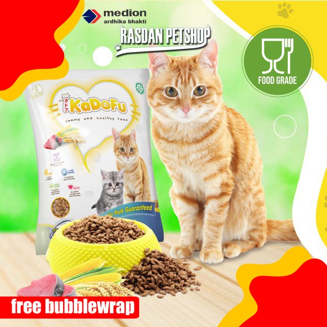 Jual MAKANAN KUCING HALAL KADOFU CAT FOOD HALAL MAKANAN KUCING