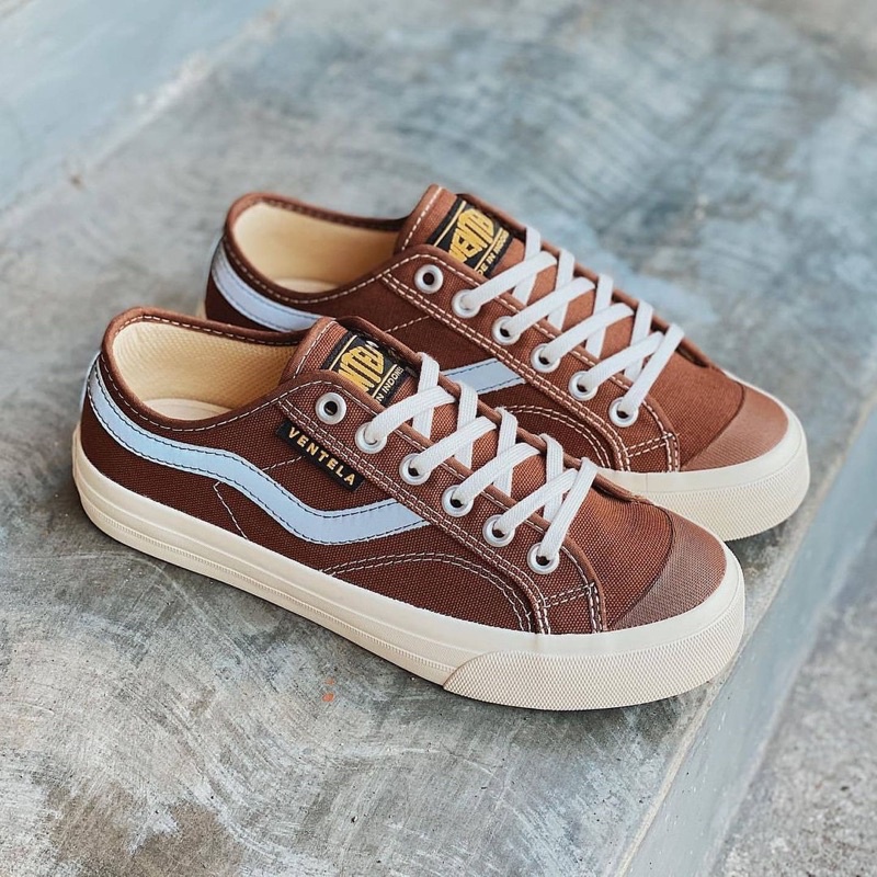 Jual Ventela Original Sepatu Ventela New Public Brown Ventela New Public Coklat Sepatu Coklat | Shopee Indonesia