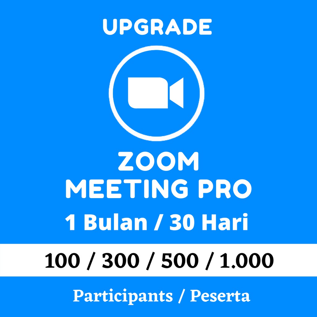 Harga Upgrade Zoom Premium Terbaru Agustus 2021 BigGo Indonesia