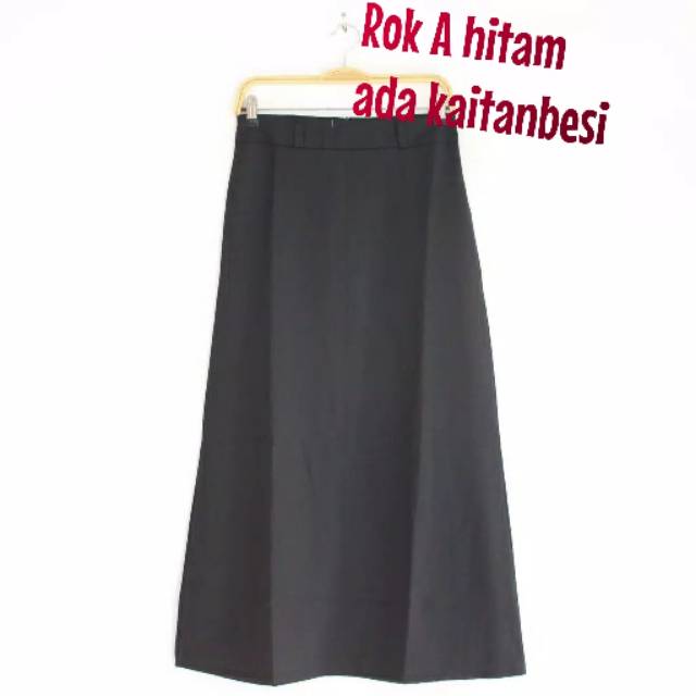 (COD BAYAR DI TEMPAT)BIG SALE Rok Kerja Panjang wanita model Line A murah meriah bahan bagus