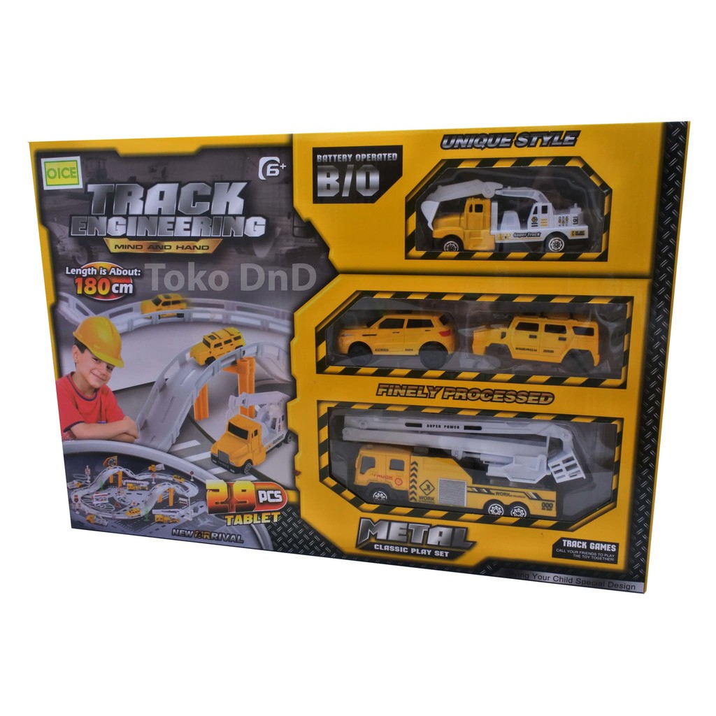 Jual Mainan Anak - Track Engineering Konstruksi Truk Mobil Kontraktor Car Indonesia|Shopee Indonesia