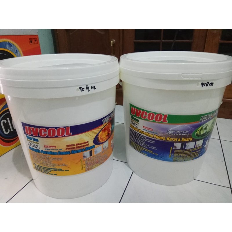 Jual Cat dasar Anti Panas 20 kg / UV cool zink coat / Cat Tembok atap
