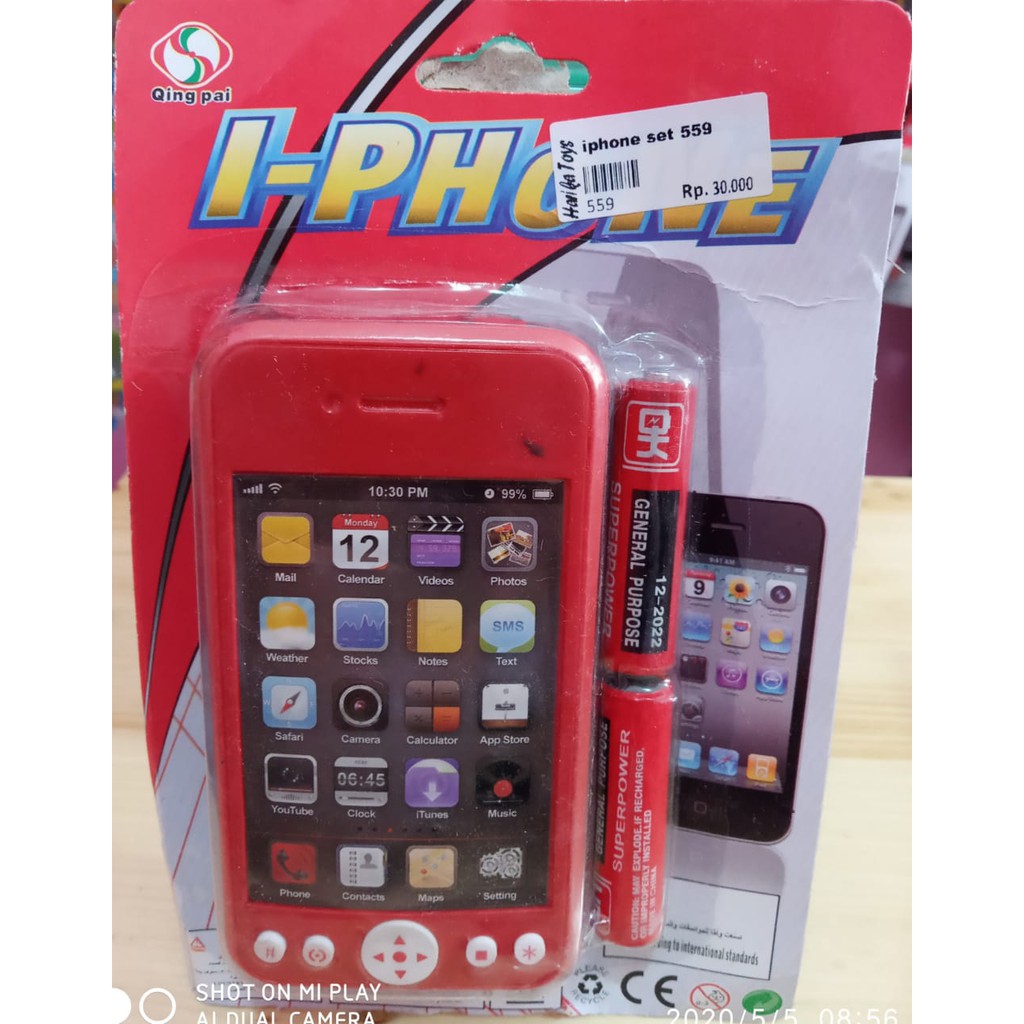 Jual Iphone Set / Mainan Anak / Mainan Hp | Shopee Indonesia