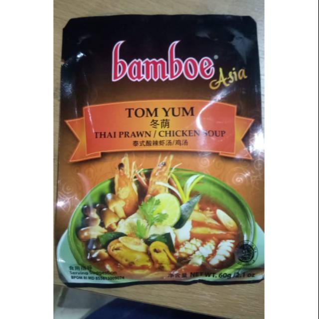 Bumbu instand TOM YUM (bamboe) Shopee Indonesia
