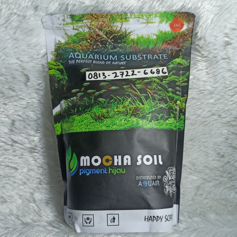 Jual Soil Media Tanam Aquascape Mocha Soil 1 Kg Aquair
