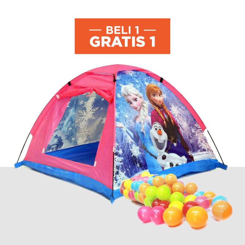 BUY 1 GET 1 Buy Tenda Anak Murah Kemping Dapat Bola