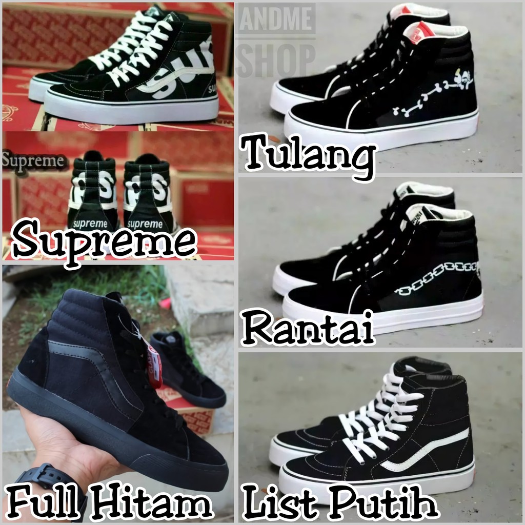 [PROMO]SEPATU VANS SK8 HIGH VANS TINGGI OLDSKOOL PREMIUM CASUAL DT FOR