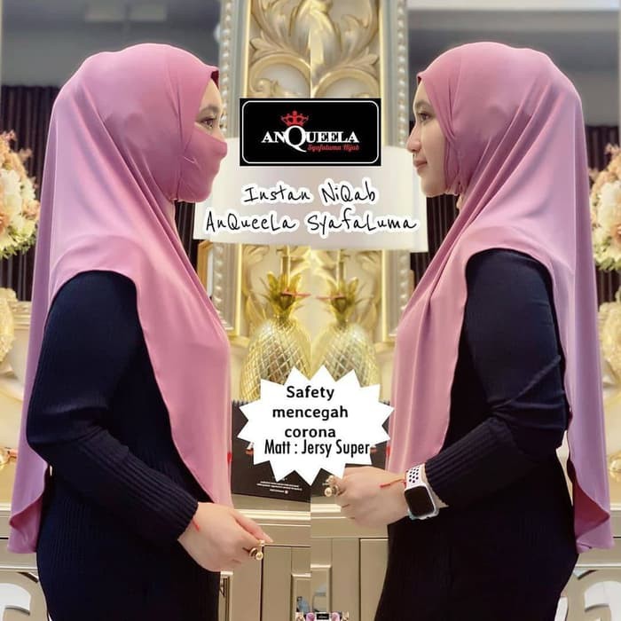Special Jilbab Hijab Kerudung Khimar Bergo Instan Cadar Niqab Syafaluma