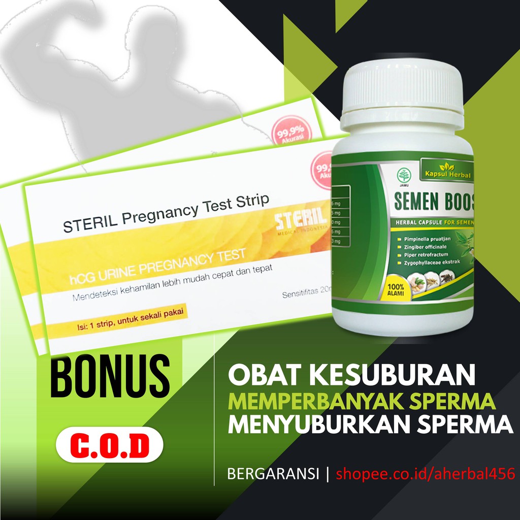 Obat Herbal Kesuburan Pria Penambah Sperma Pengental Sperma Penyubur