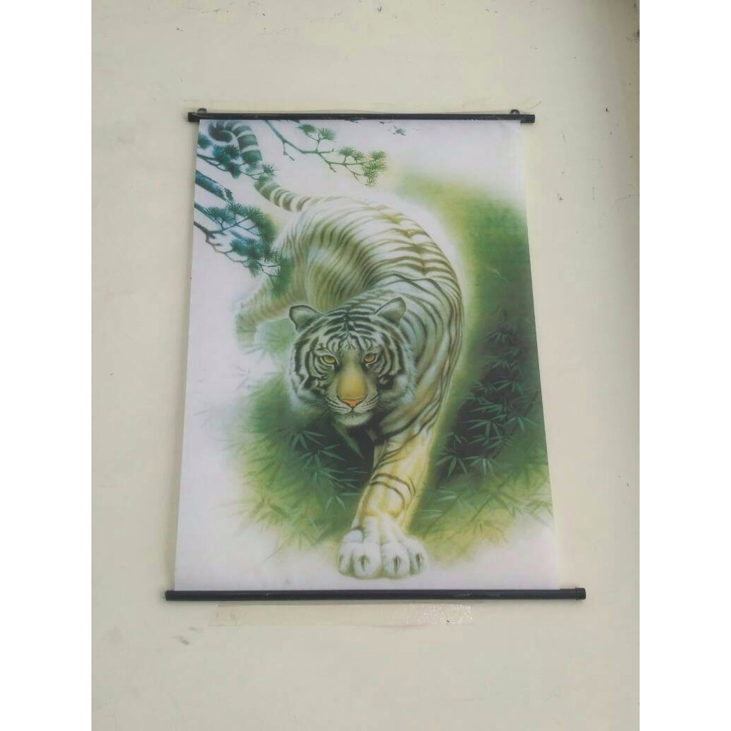 Jual Lukisan Hiasan Dinding Print Gambar Harimau Berkualitas Indonesia|Shopee Indonesia 1024_X_1024_jpg