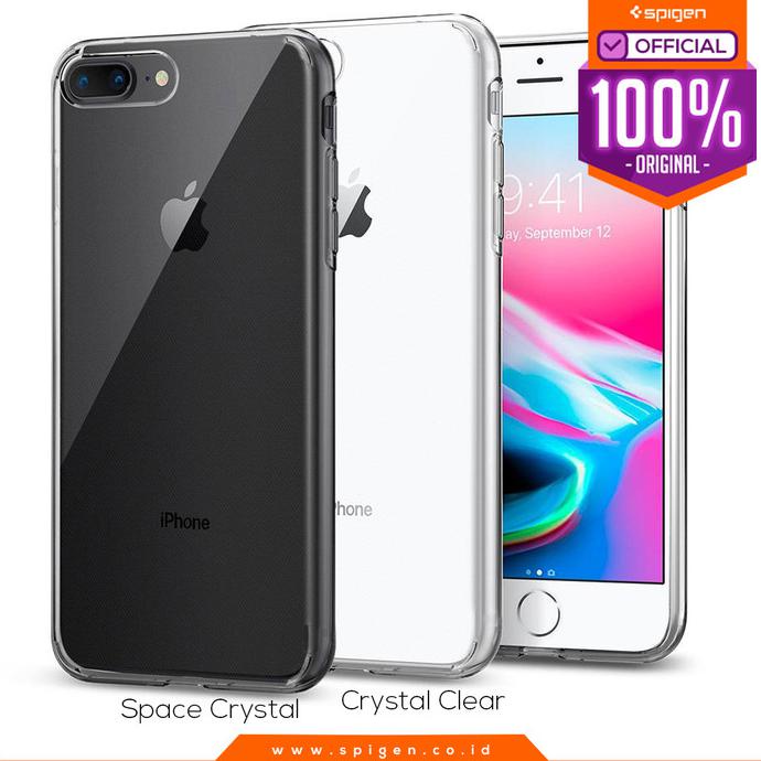 Jual Spigen Liquid Crystal 2 Case For Iphone 7 Plus / Iphone 8 Plus - Space Crystal | Shopee Indonesia