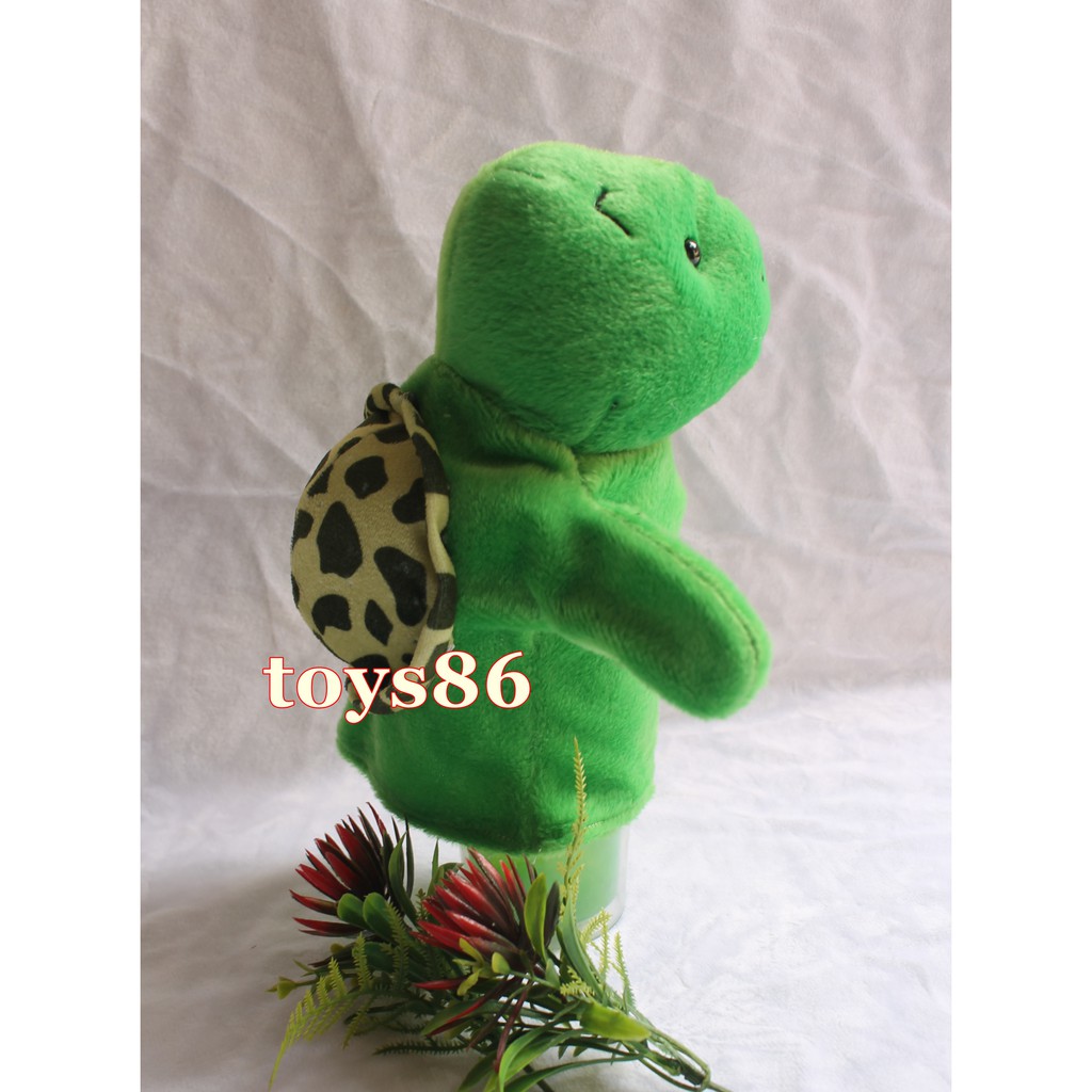 Boneka Tangan Karakter KuraKura_Boneka Karakter Hewan_Boneka Cerita lucu Shopee Indonesia