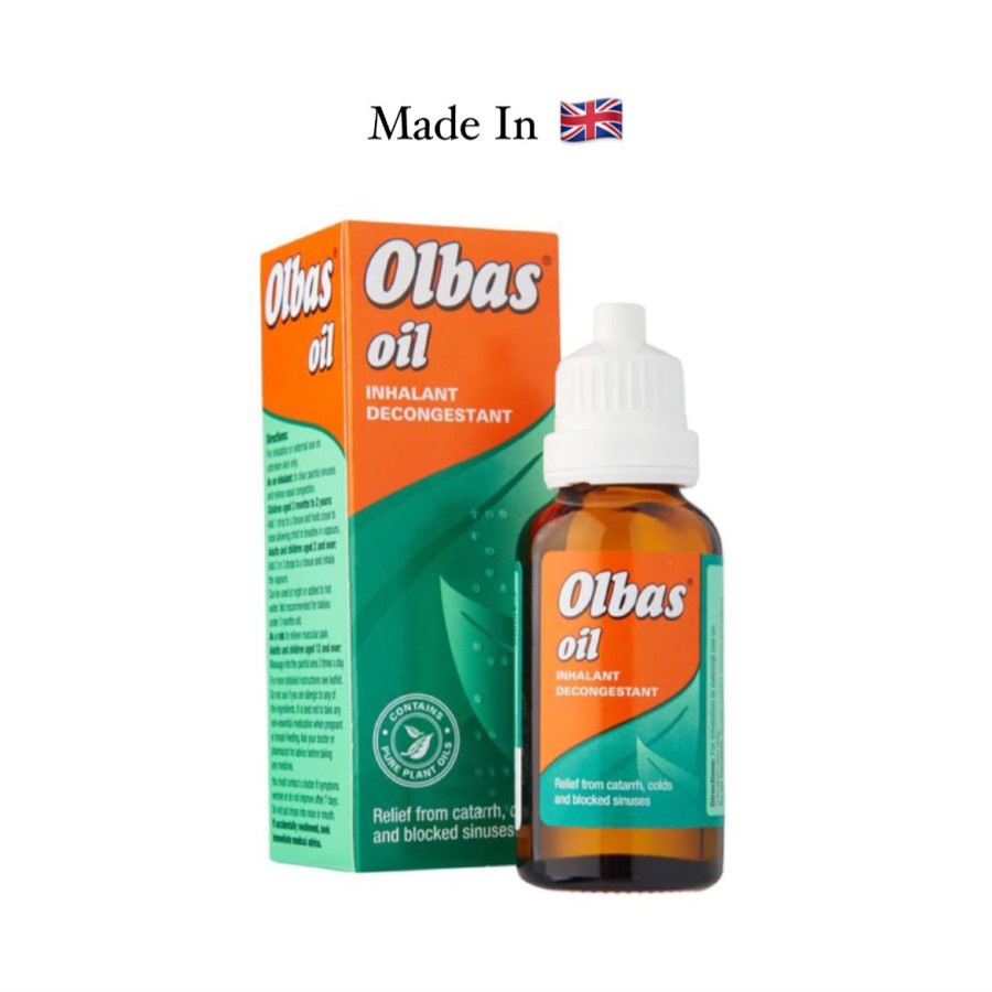 Jual Olbas Oil Inhalant Decongestant by Olbas Oil 30 ML Made In UK