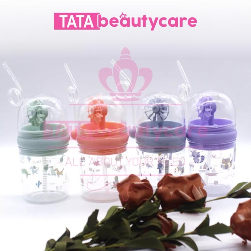 Jual [400Gr] T315 | Botol Minum Kincir Air Mancur / Botol Minum Viral Air Mancur Kincir 260 Ml Indonesia|Shopee Indonesia