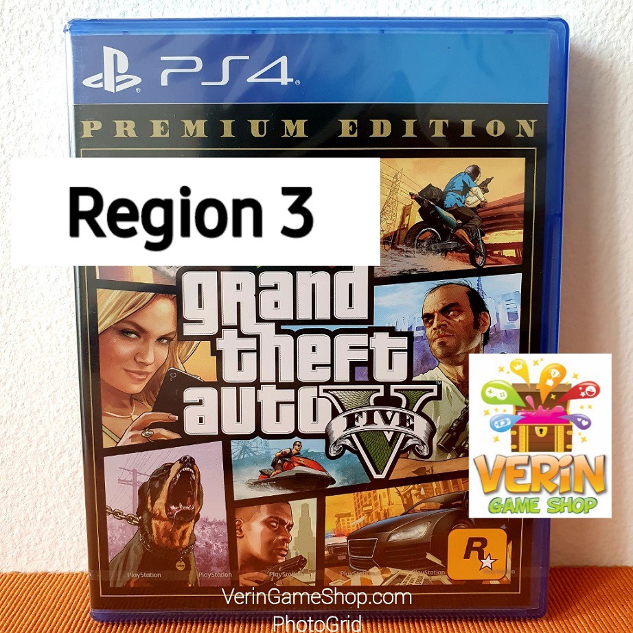 Jual Ps4 Gta Grand Theft Auto V Premium Edition - Gta 5 / Gtav / Gta5 | Shopee Indonesia