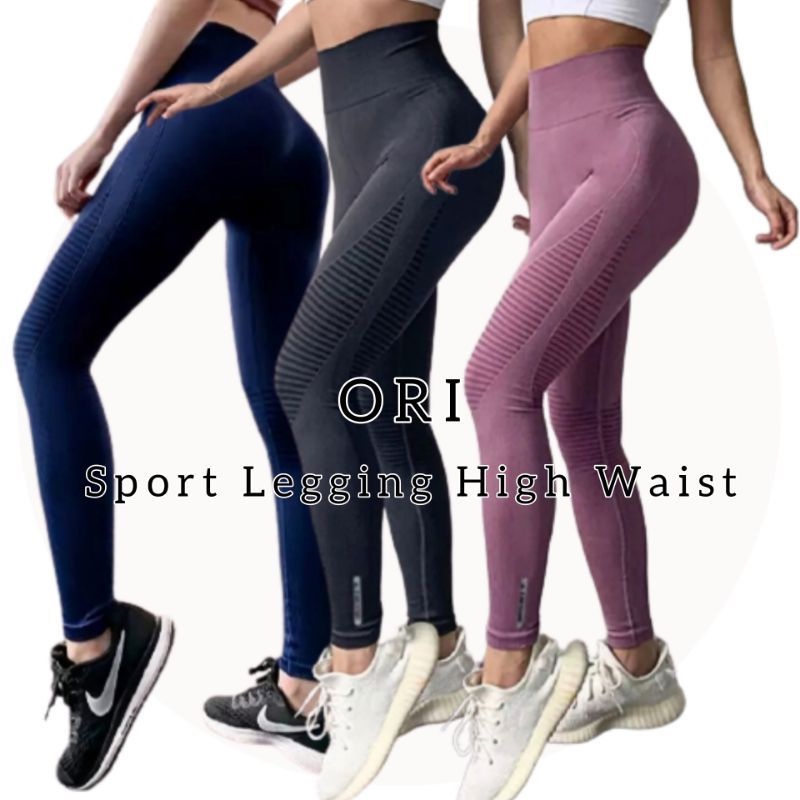 Jual Bc_Clothing89/Sports Legging Stretch High Waist Kualitas Bahan Tebal Ori Legging Pinggang Tinggi Olahraga Yoga Aerobik Gym Indonesia|Shopee Indonesia
