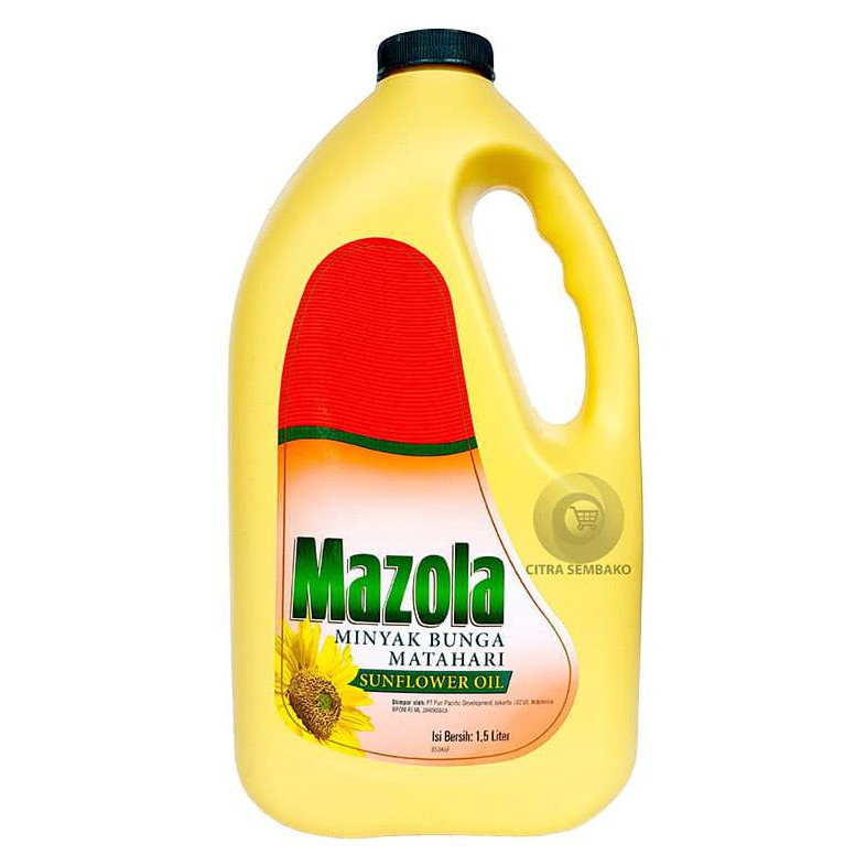 Minyak Goreng Mazola Sun Flower Oil 1,5Ltr | Shopee Indonesia