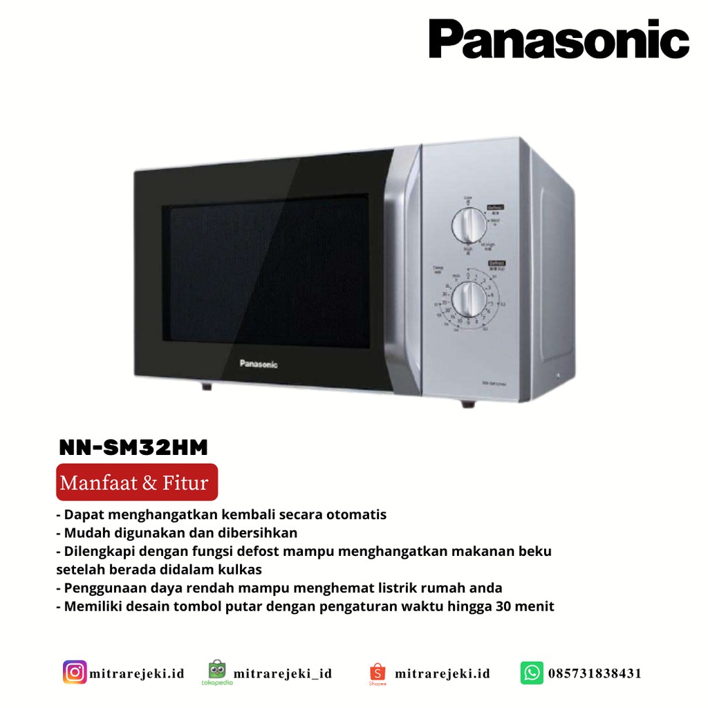 Jual MICROWAVE NNSM32HM PANASONIC Shopee Indonesia