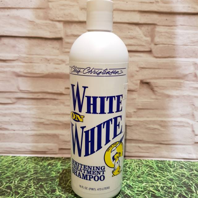 Jual White on White Chris Christensen Dog Shampoo 473ml Shopee Indonesia