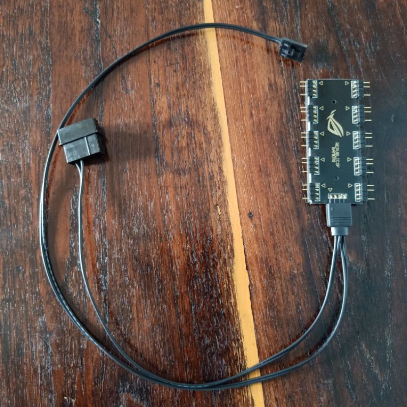 ARGB HUB 3 Pin 5V 10 ports to Corsair RGB HUB Lighting Node Core Node