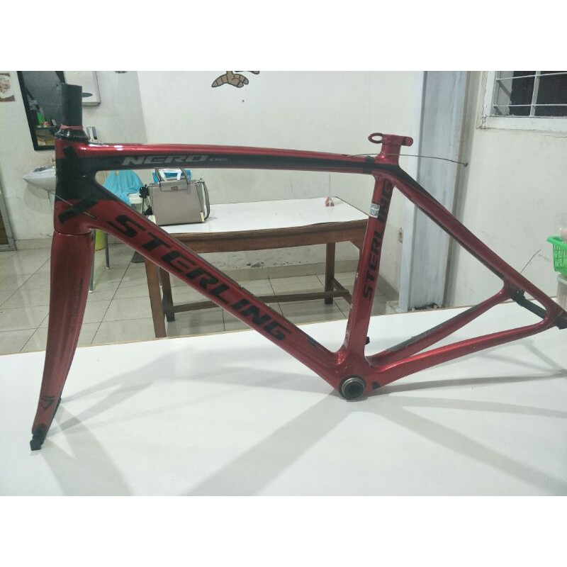 Jual Frameset United Sterling Carbon Nero 02 Frame Road Bike Sepeda Balap | Shopee Indonesia