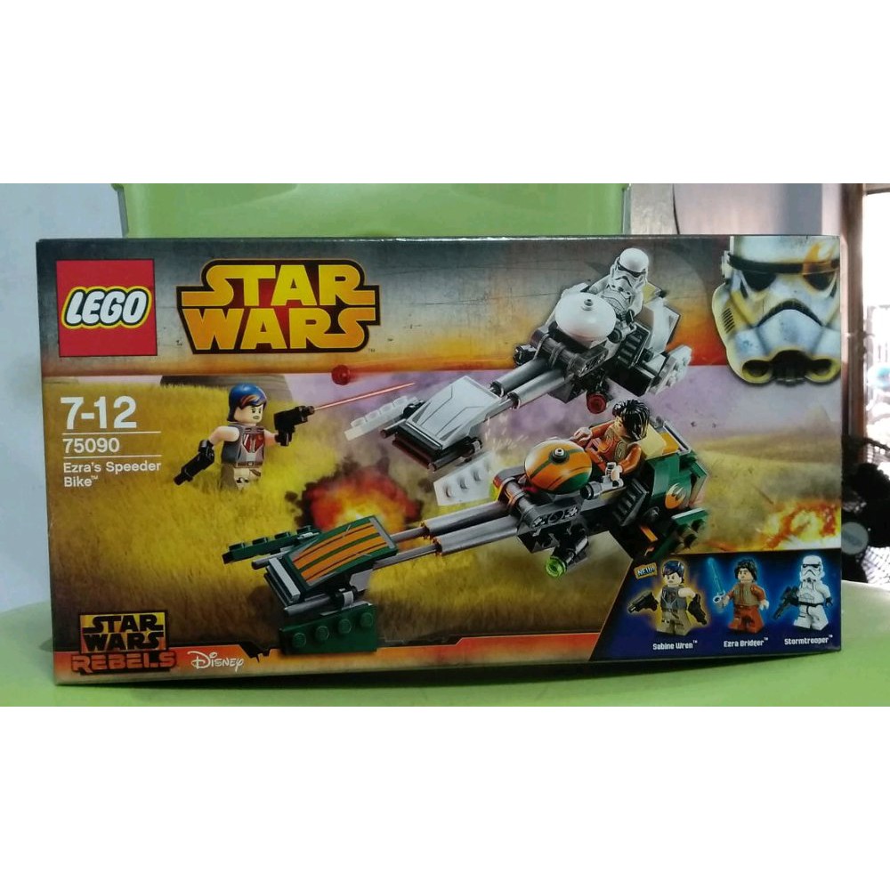 Jual Lego 75090 Ezra S Speeder Bike Star Wars Rebels Disney | Shopee Indonesia