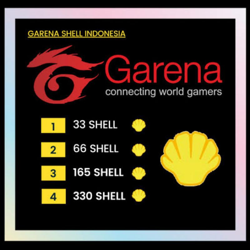 garena shell id Shopee Indonesia