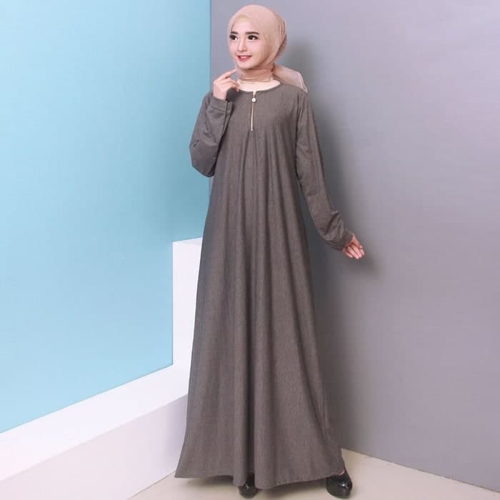Baju gamis fashion muslim dewasa cewek gamis syari pakaian