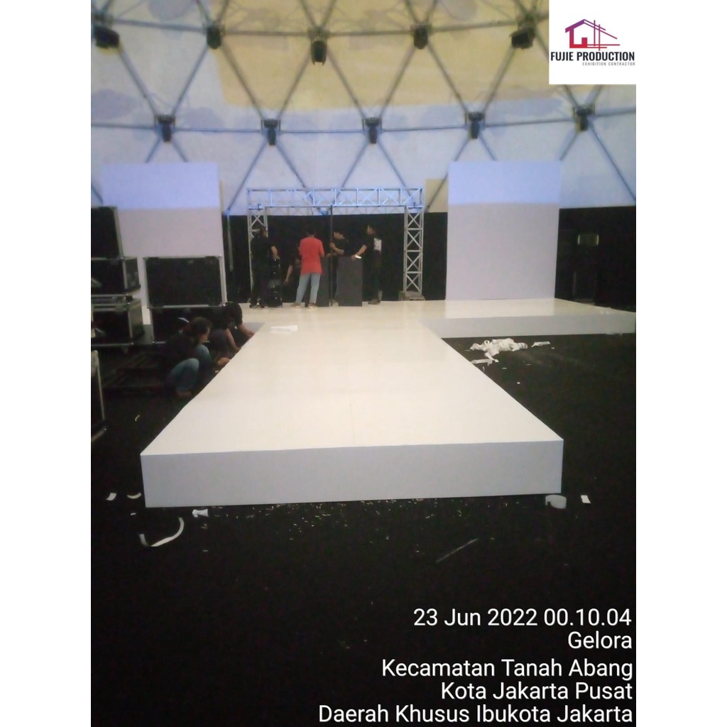 Jual FLOORING PANGGUNG PUTIH MELAMIN TERMURAH Shopee Indonesia