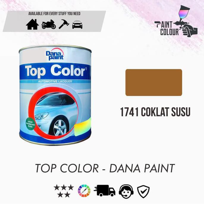 Jual Top Color 1741 Coklat Susu - Cat Mobil Kayu Besi Duco Terbaru | Shopee Indonesia