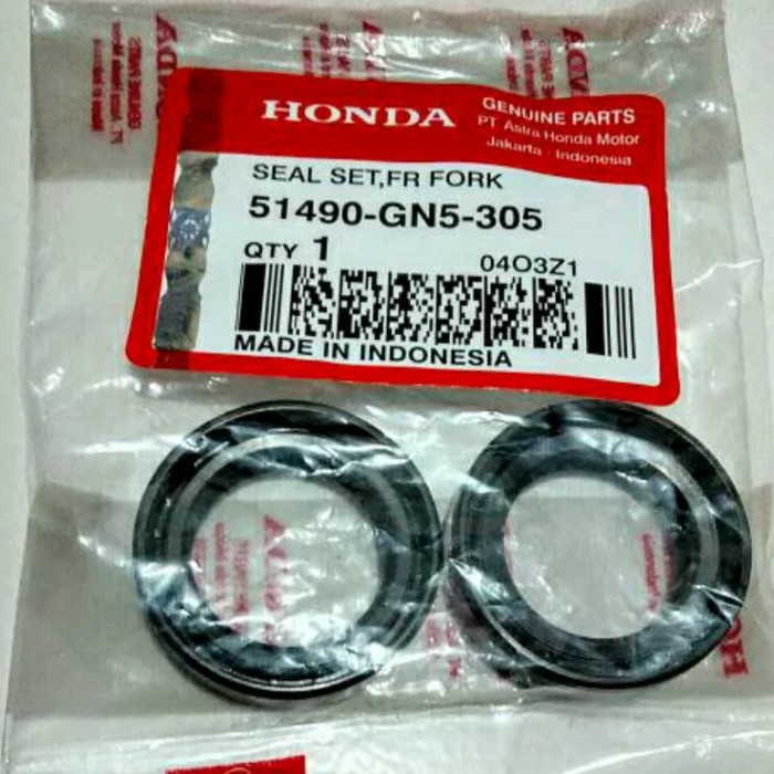 Jual Asli ORI seal shock seal abu set honda vario beat scoopy supra x