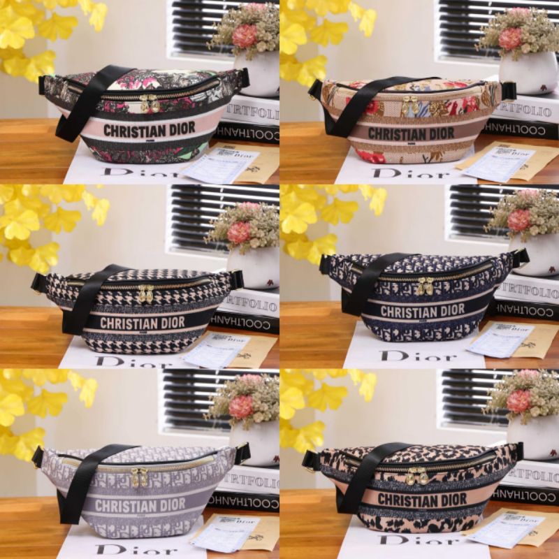 Jual C***D Waist Bag Gold Hardware R693933 (va) Shopee Indonesia